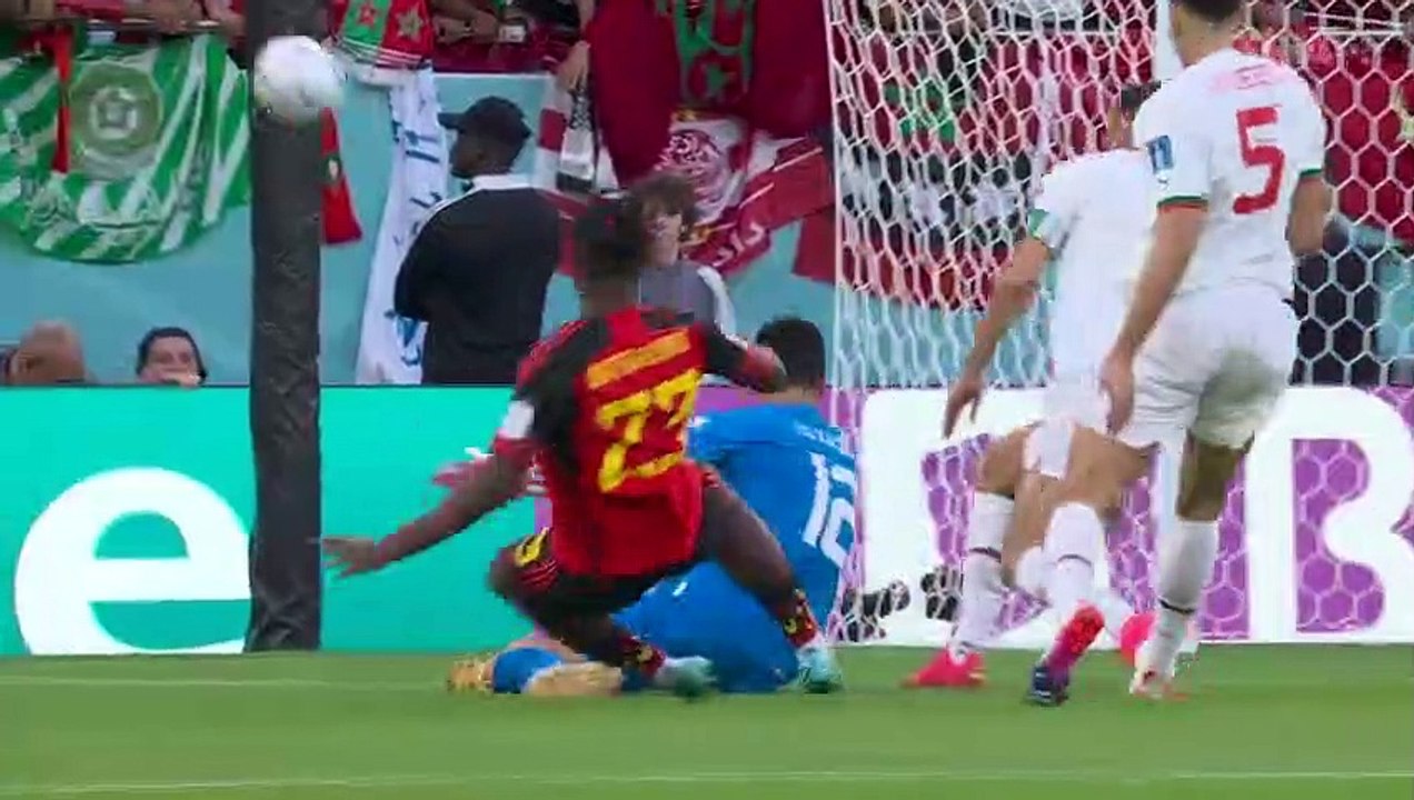 Famous win for The Atlas Lions - Belgium v Morocco - FIFA World Cup Qatar 2022