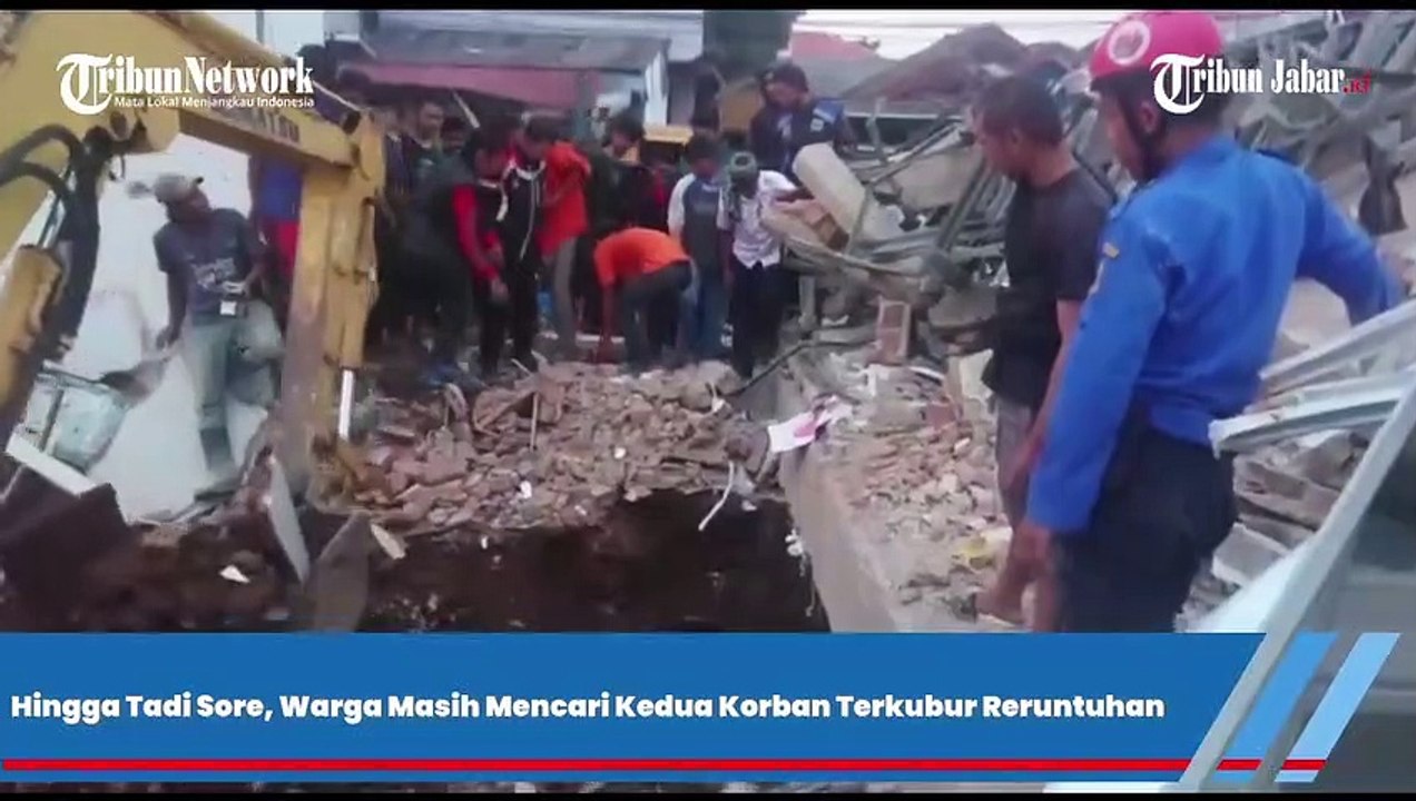 RISMA & Bocah 12 Tahun Terkubur Reruntuhan Minimarket Usai Gempa Bumi Cianjur Menewaskan 56 Orang