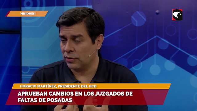 Aprueban cambios en los Juzgados de Faltas de Posadas