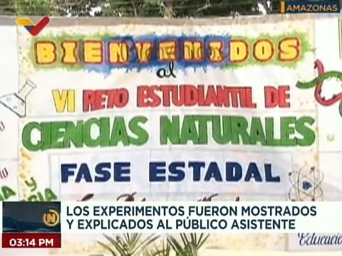 Amazonas | 26 estudiantes de la entidad participan en el VI Reto Estudiantil de Ciencias Naturales