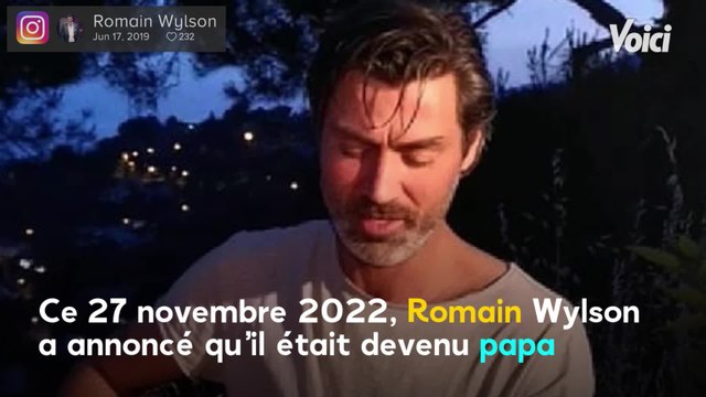 VOICI - « Heureux de vous présenter mon fils : Romain Wylson (Star Academy 3) est devenu papa