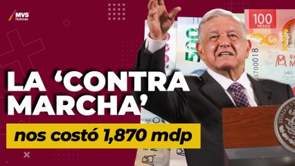 Marcha de AMLO estima cerca de un millón de personas
