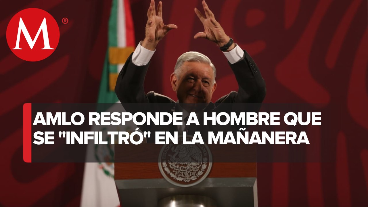 "Ahorita voy": AMLO responde a hombre que interrumpe La Mañanera para pedir ayuda