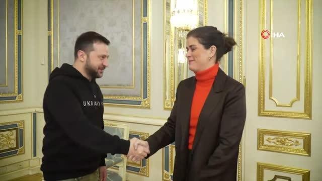 Zelenskiy, Kiev'de 7 ülkenin dışişleri bakanları ile bir araya geldi