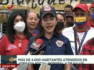 Monagas |  Más de 4 mil habitantes de la pqa. San Simón son favorecidos con Jornada Social Integral