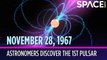 OTD in Space - November 28: Astronomers Discover the 1st Pulsar