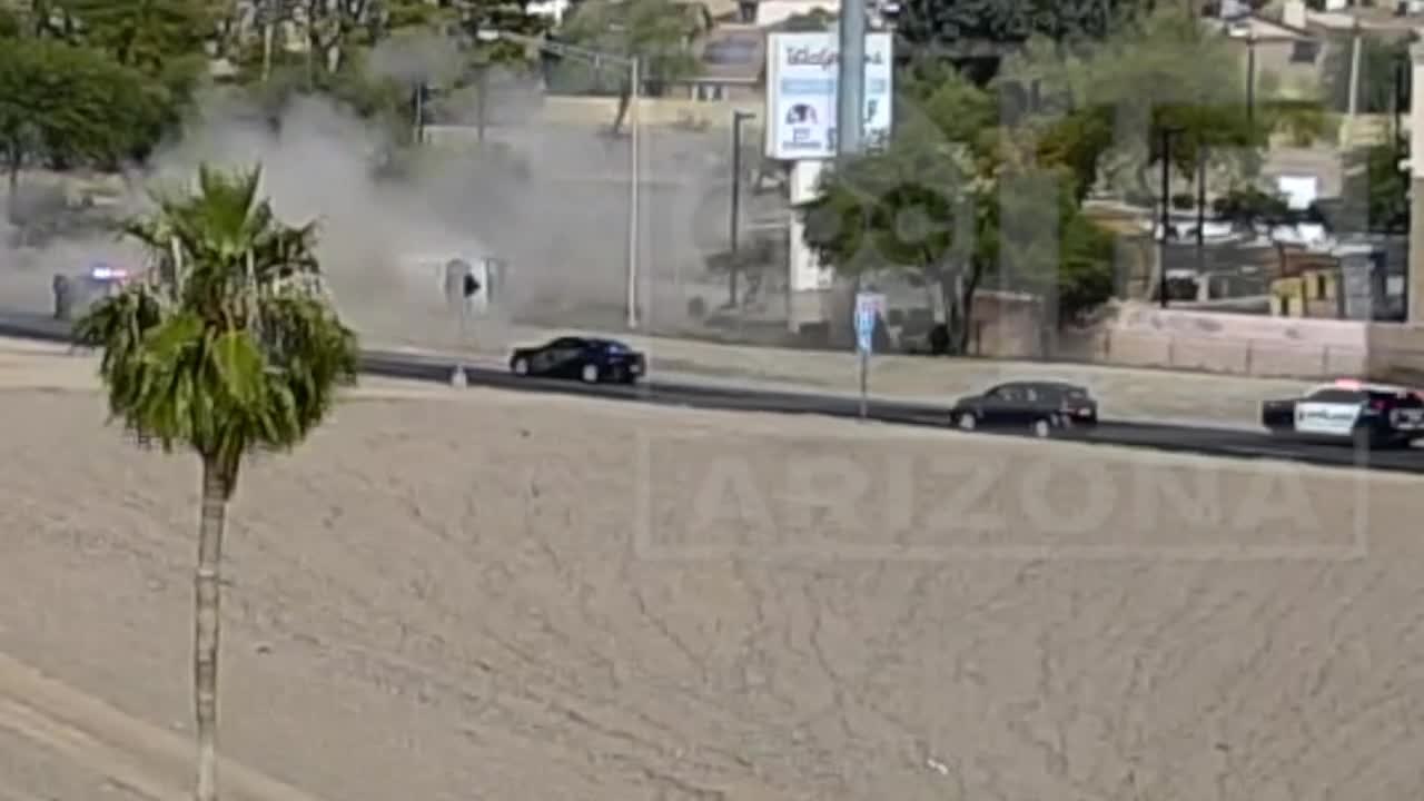 Police incident along Interstate 17 ends in crash