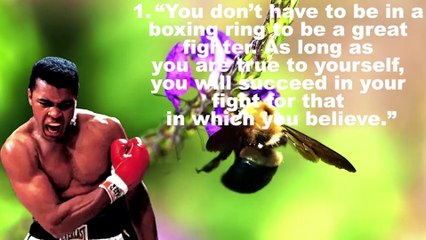 MUHAMMAD ALI  INSPIRATIONAL QUOTES