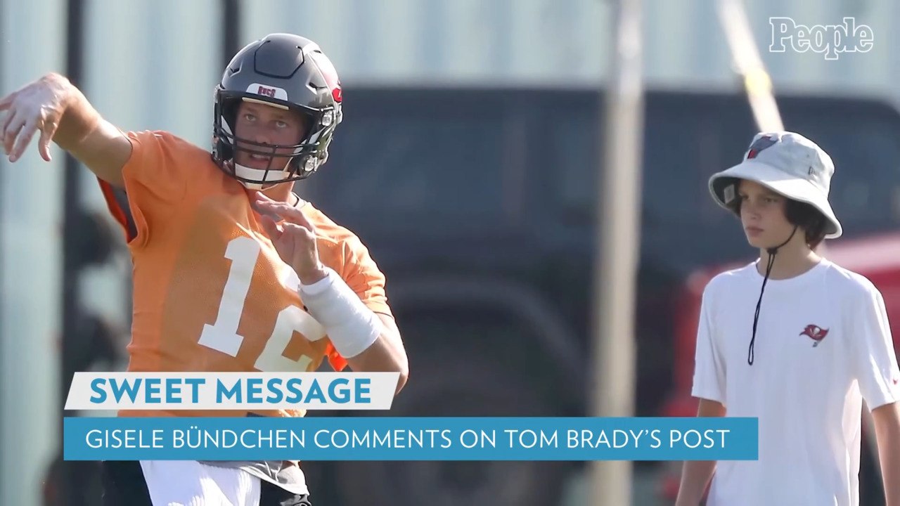Gisele Bündchen Leaves a Comment on Tom Brady's Instagram Post of Son Jack Following Couple's Divorce