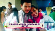 Ella es la primera médica mexicana en Qatar que participó en la guía para tratar Covid-19 en México