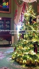 Jill Biden engalana la Casa Blanca para esta navidad.