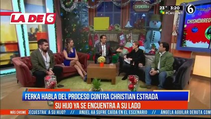 Ferka habla del proceso legal contra Christian Estrada