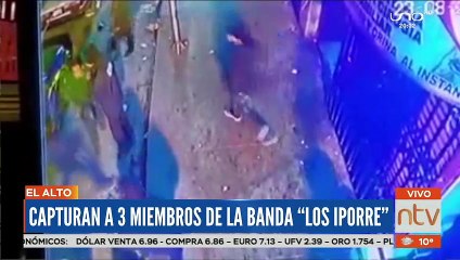 Capturan a tres mienbros de la banda "Los iporre"
