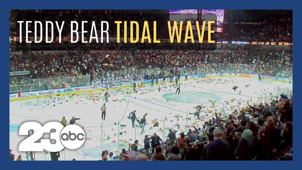 Condors hold Teddy Bear Toss, quickest goal in Teddy Bear Toss history