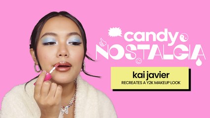 Kai Javier Recreates a 2000s-Inspired Makeup Look | CANDY NOSTALGIA