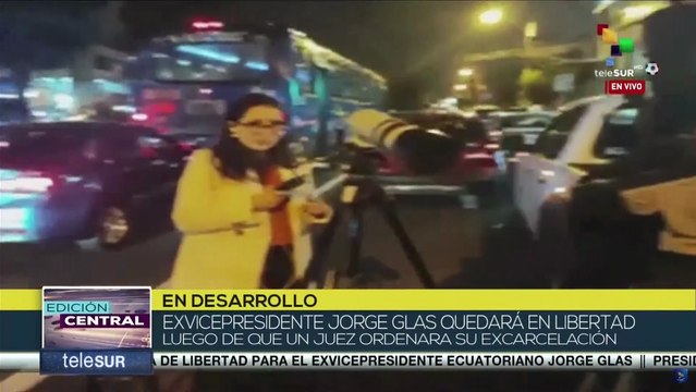 Después de cinco años en prisión el exvicepresidente ecuatoriano Jorge Glas quedará en libertad