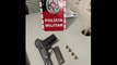 Homem é preso com arma e várias munições durante evento em clube recreativo de Pombal