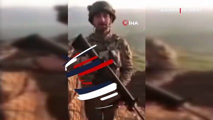 Şehidin ortaya çıkan videosu yürekleri dağladı