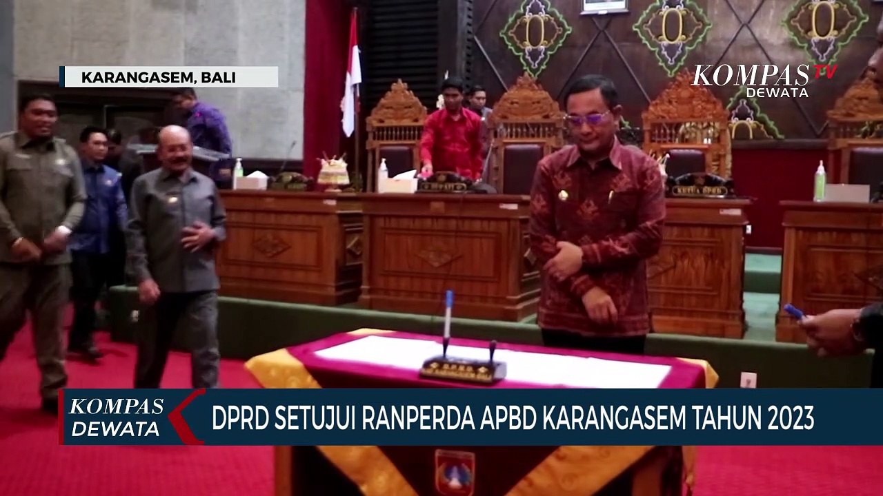 DPRD Setujui Ranperda APBD Karangasem Tahun 2023