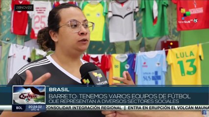 Brasileños celebran su clasificación en la próxima fase de Qatar 2022 tras derrotar al elenco suizo
