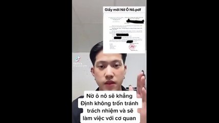 Nờ Ô Nô khẳng định sẽ làm việc với cơ quan chức năng