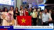 Phương Anh lên đường dự thi Miss International 2023, fan vây kín khắp sân bay