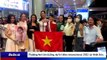 Phương Anh lên đường dự thi Miss International 2023, fan vây kín khắp sân bay