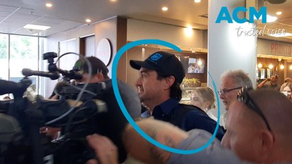 Outback Wrangler Matt Wright has arrived in Darwin following arrest warrant