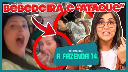 AFazenda14: Vídeo! Irmã de Deolane surta em bar e ADM comunica q ela foi atacada e está no hospital