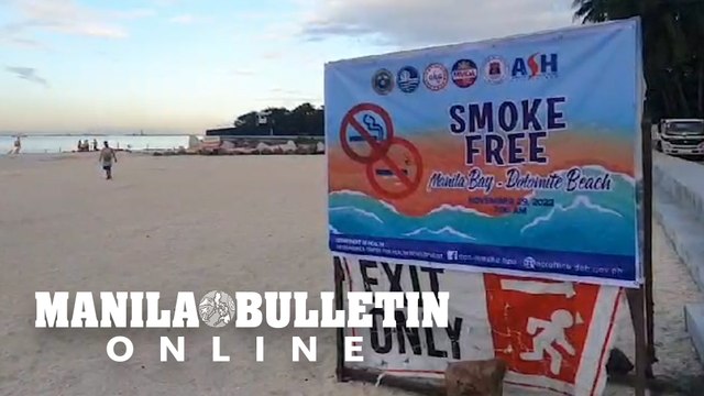 DOH along with various government departments and health organizations launch Smoke-Free Manila Bay in celebration of the Lung Cancer Awareness Month