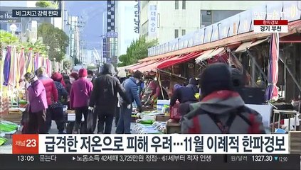 11월 이례적 한파경보…내일 서울 영하 7도 강추위