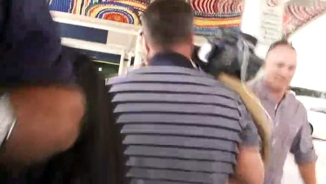 Celebrity crocodile wrangler Matt Wright back in Darwin