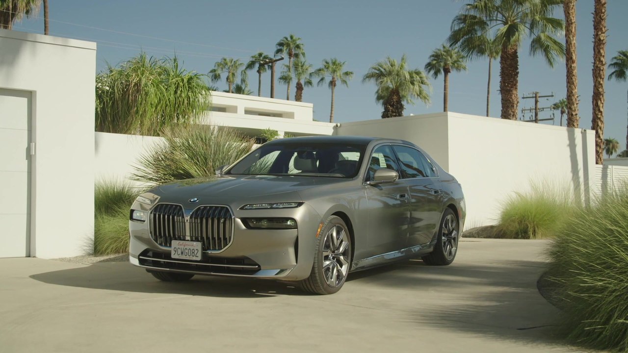 Der neue BMW X7 - Modern gestaltete Front im neuen Stil der Spitzenmodelle von BMW