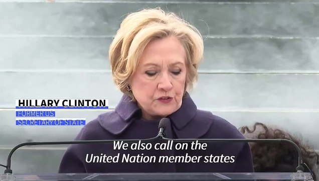 Hillary Clinton calls for Iran to be removed from UN women's commission