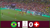 Brazil vs Switzerland 1-0 - 2022 FIFA World Cup Qatar - Match Highlights