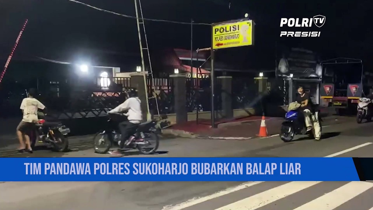 Patroli Harkamtibmas, Tim Pandawa Polres Sukoharjo Bubarkan Balap Liar hingga Pesta Miras
