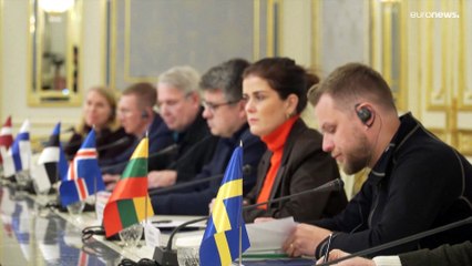 Paesi nordici e baltici alla corte di Kiev per aiutare nello sforzo bellico