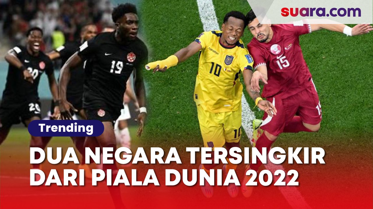 Dua Negara yang Tersingkir dari Piala Dunia 2022, Termasuk Tuan Rumah