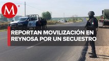Realizan movilización policíaca tras el reporte de privación de la libertad de una persona; Reynosa