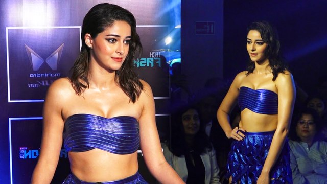 अनन्या पांडेय ने रैंप पर अपनी अदाओ से जीता लोगो का दिल