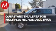 En Querétaro, reportan ataques múltiples en diversas zonas del estado