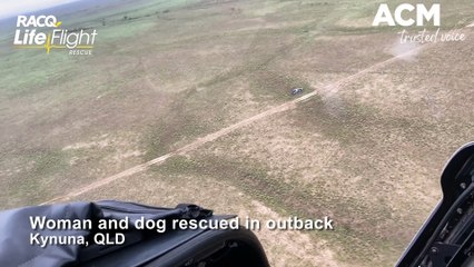 Woman and dog rescued near Kynuna | North West Star