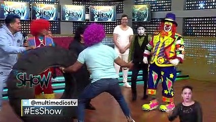 'Cupy' el payaso y su acto termina mal