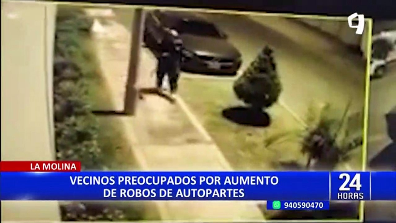 La Molina: vecinos denuncian ola de robo de autopartes y exigen más vigilancia en el distrito