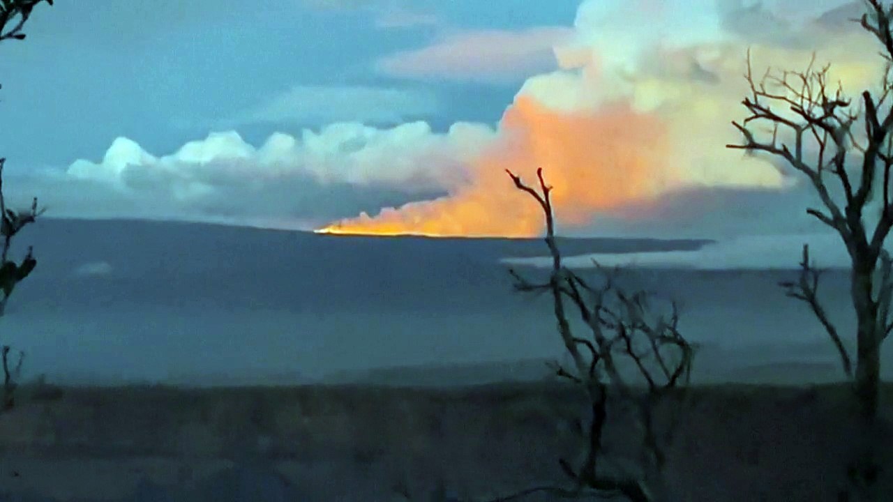 Hawaii: Weltgrößter aktiver Vulkan Mauna Loa ausgebrochen