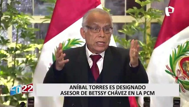 Aníbal Torres: ¿Cuál es el rol del recientemente designado como asesor de la PCM en el Gobierno?