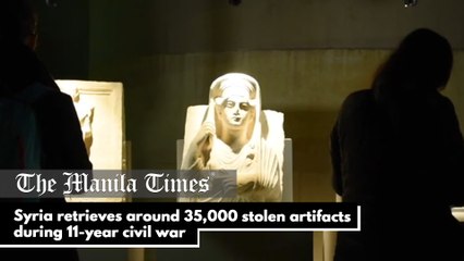 Syria retrieves around 35,000 stolen artifacts during 11-year civil war