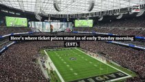 Where Ticket Prices Stand For Raiders Chargers Week 13 Matchup
