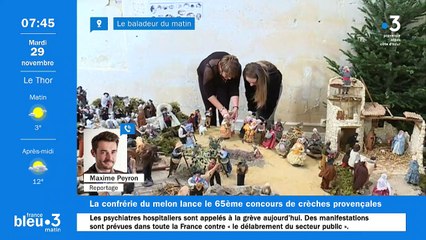 29/11/2022 - Le 6/9 de France Bleu Vaucluse