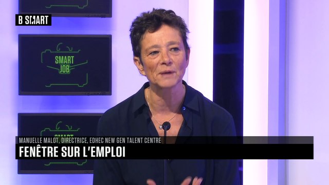 SMART JOB - Fenêtre sur l’emploi : Manuelle Malot (Edhec NewGen Talent Centre)